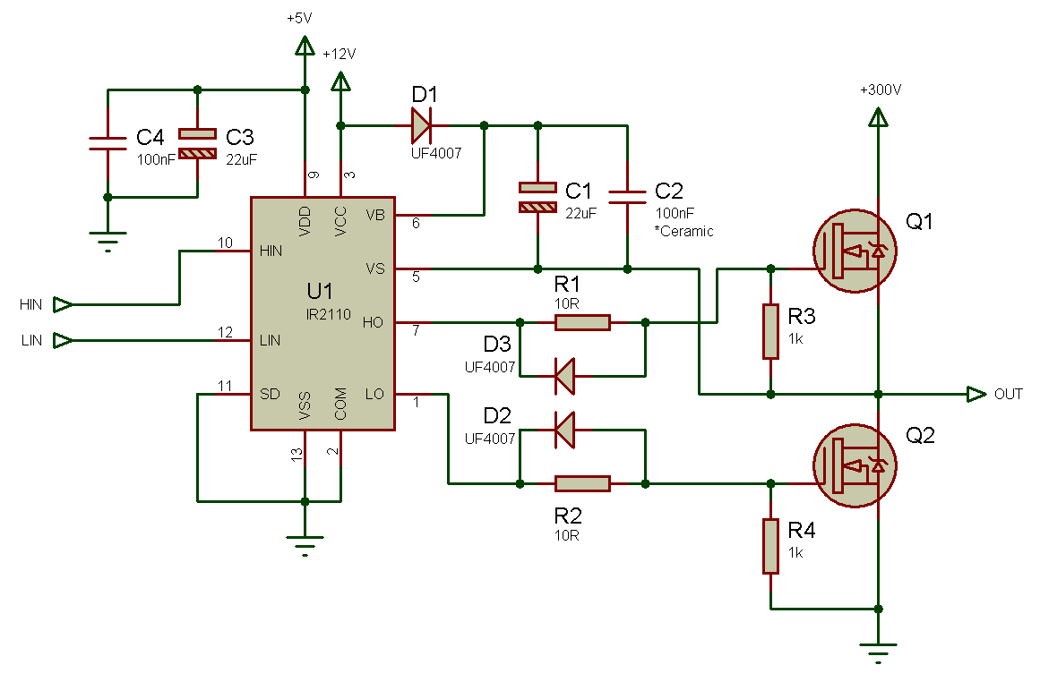 Bridge Motor Driver Circuit Diagram Motor Repalcement Parts And